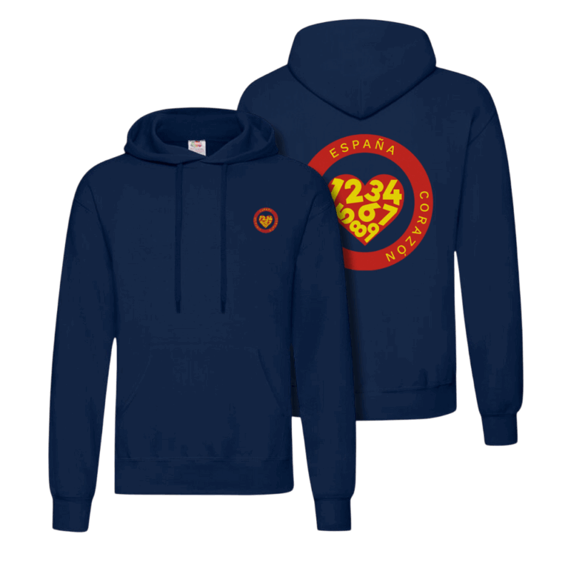Sudadera España Corazón Sincero